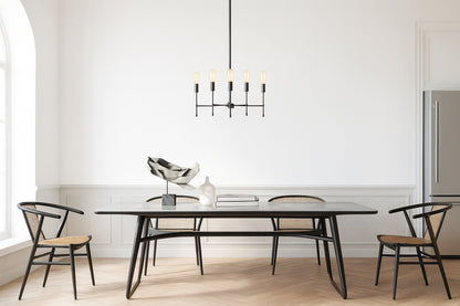 Light Society Montreal 5-Light Oil Rubbed Bronze Chandelier