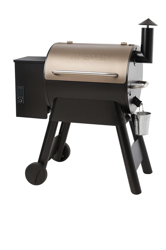 Traeger Pro Series 22-Pellet Grill and Smoker in Bronze