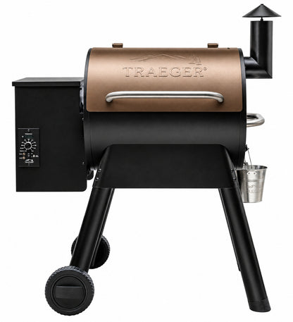Traeger Pro 22 Wood Pellet Grill and Smoker in Bronze TFB57PZB