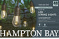 24 Light 48 ft Plug in Indoor Outdoor Edison Patio String Light with S14 Single Filament LED Bulbs 10328/310775242