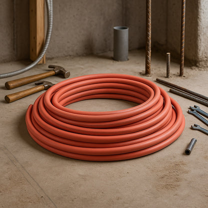 3/4 in. x 100 ft. Red PEX A Expansion Pipe in Solid EPPR10034S
