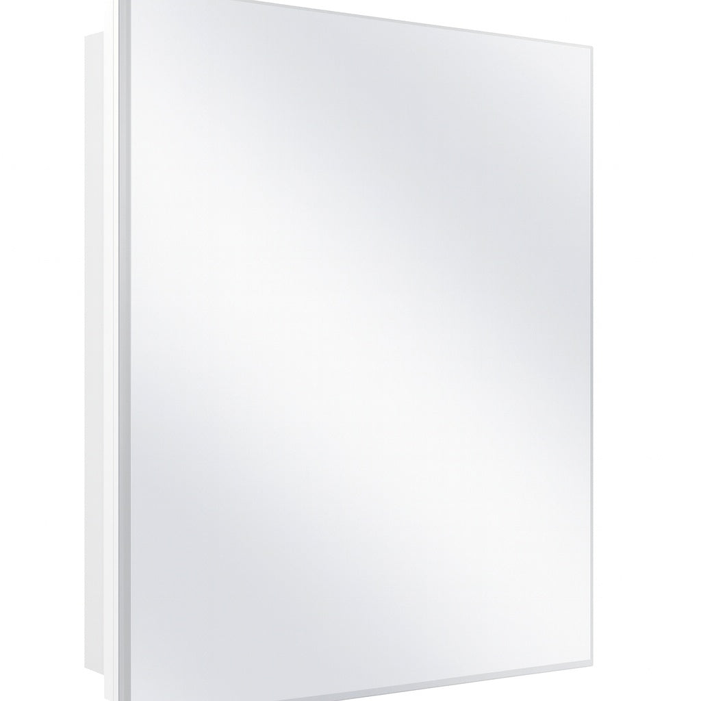 Glacier Bay 23 6 in W x 30 in H Rectangular Wood Composite Medicine Cabinet with Mirror