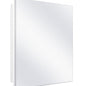Glacier Bay 23 6 in W x 30 in H Rectangular Wood Composite Medicine Cabinet with Mirror