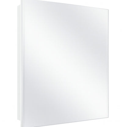 Glacier Bay 23 6 in W x 30 in H Rectangular Wood Composite Medicine Cabinet with Mirror