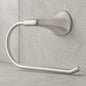 Wall Mounted Ladera Towel Ring in Spot Defense Brushed Nickel