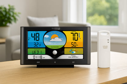Weather Forecaster Wireless Digital Color Display 02099HD