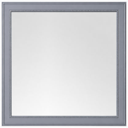 James Martin Vanities Bristol 44” Rectangular Mirror, Silver Gray