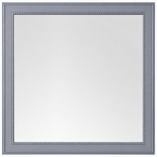 James Martin Vanities Bristol 44” Rectangular Mirror, Silver Gray