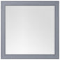 James Martin Vanities Bristol 44” Rectangular Mirror, Silver Gray