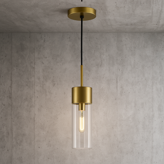 Meyer Cross Lance Brass Metal and Glass Pendant PD0300/312161158 810325033009 Meyer&Cross
