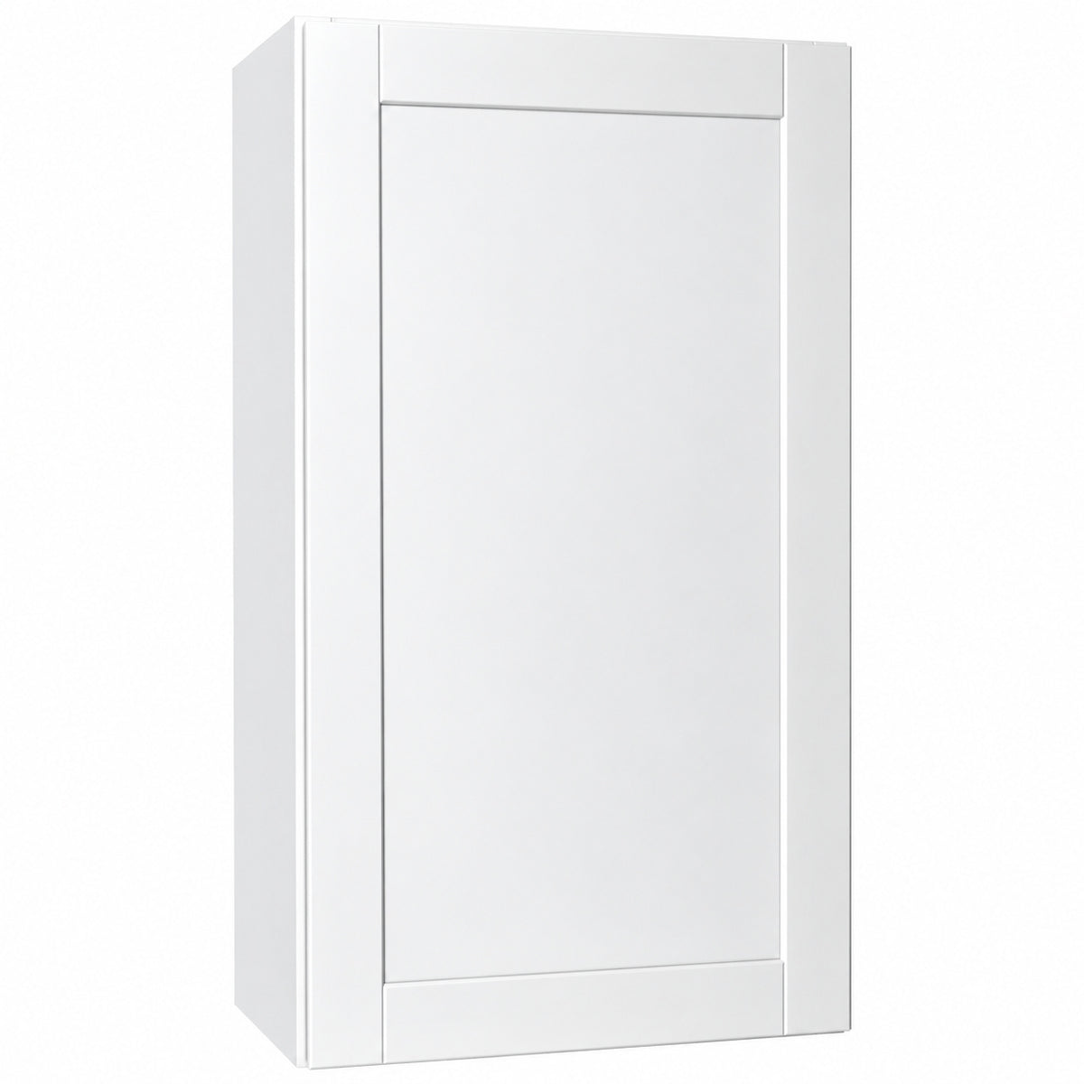 Hampton Bay Shaker 24 in W x 12 in D x 42 in H Assembled Wall Kitchen Cabinet in Satin White KW2442 SSW