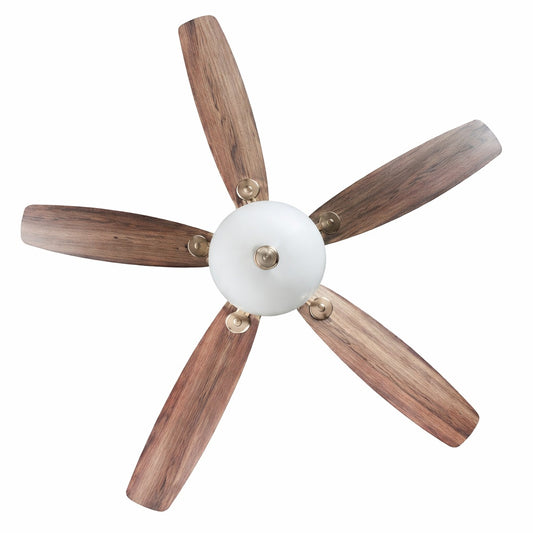 Hampton Bay Southwind II 52 in Indoor LED Brushed Nickel Ceiling Fan with Light Kit Reversible Blades and Remote Control