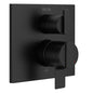 Delta Ara Modern 2 Handle Wall Mount Valve Trim Kit with 3 Setting Integrated Diverter in Matte Black Valve not Included T27867 BL/312208096 34449913805 Delta