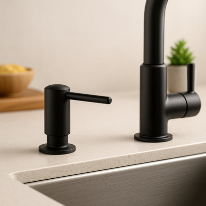 Liquid Soap Dispenser in Matte Black 4503120 243