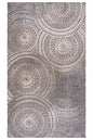 Stylewell Spiral Medallion 7 Ft X 9 Ft Gray Geometric Area Rug