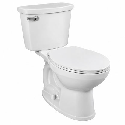 American Standard Champion Two Piece 1 28 GPF Single Flush Elongated Chair Height Toilet with Slow Close Seat in White 747AA107SC 020