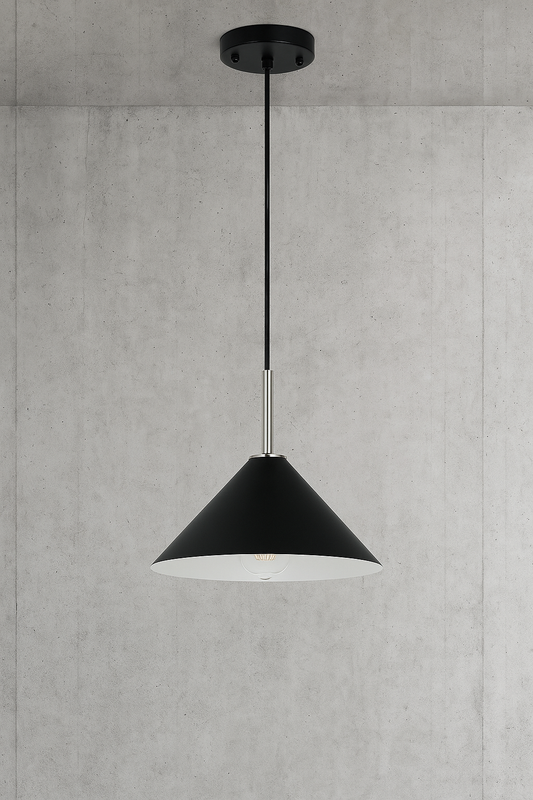 Novogratz x Globe Electric 31 in 1 Light Matte Black Pendant Light 60760/312625969 58219607602 Novogratz x Globe Electric
