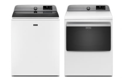 Maytag 5.3 cu. ft. Smart Capable White Top Load Washing Machine with Extra Power, ENERGY STAR
