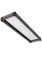 Commercial Electric Sebastian 48 in. x 13 in. Farmhouse Gray with Black CCT Selectable LED Flush Mount Ceiling Light 4000 Dimmable Lumens