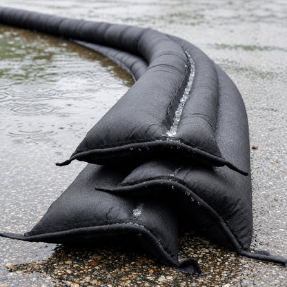 Quick Dam Water Activated 10 ft Flood Barrier 8 Pack