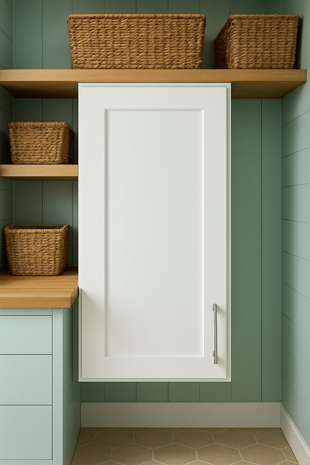 Home Decorators Collection Hawthorne 12 in W Wall Cabinet in Linen White 30671/312749178 628327306713 Home Decorators Collection