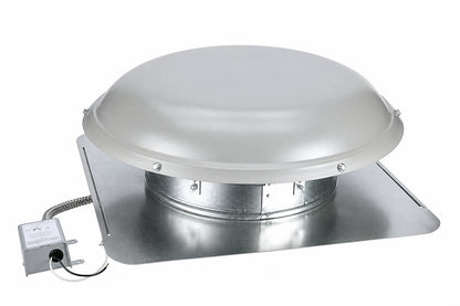 Air Vent 1170 CFM Gray Power Roof Mount Attic Ventilator RV26GR