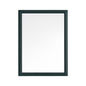 Sherway 28 in. W x 40 in. H Rectangular Wood Framed Wall Bathroom Vanity Mirror in Antigua Green