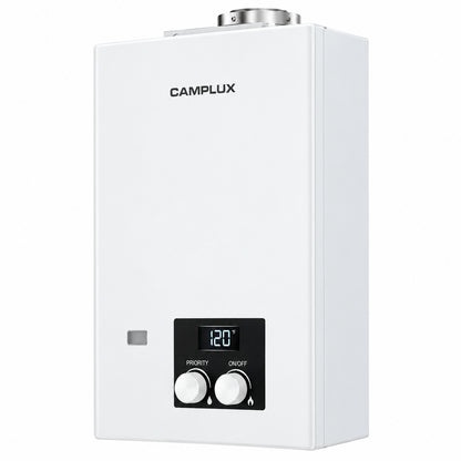 CAMPLUX Instant 2 64 GPM 68 000 BTU Indoor Natural Gas Tankless Water Heater with Vent Pipe CM264 NGN