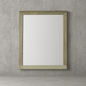 Home Decorators Collection Kingrass 28 in.W X 1 in.D X 35 in.H Mirror in Solid Acacia Frame, Beige/Brown Tone