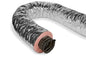 Master Flow 10 in. x 25 ft. Insulated Flexible Duct R8 Silver Jacket (Pack of 6)