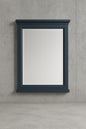 Home Decorators Collection Merryfield 24 in. W x 32 in. H Rectangular Wood Framed Wall Bathroom Vanity Mirror in Dark Blue-Gray