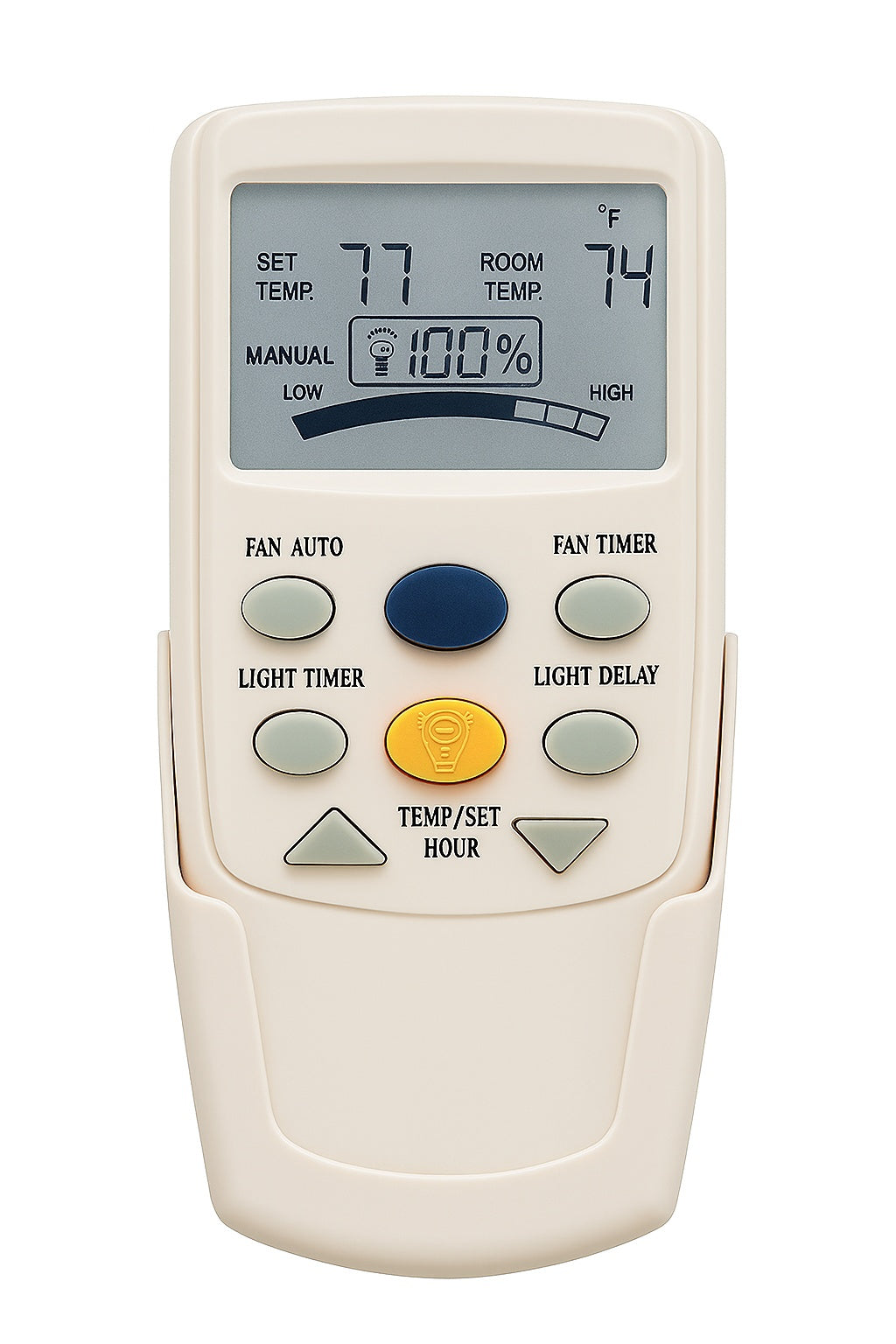 3 Speed Universal Ceiling Fan Thermostatic Remote Control with LCD Display 98001