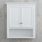 Home Decorators Collection Lamport 26 in W x 8 in D x 32 in H Bathroom Storage Wall Cabinet in White LMWW2632