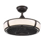 Home Decorators Collection Tuilene 21 in. Integrated LED Espresso Bronze Ceiling Fan with Light and Remote Control