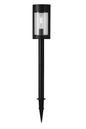 Hampton Bay 15 Lumens Solar Black LED Modern Bollard Path Light Set with Vintage Bulb 12 Pack NXT 2366 V 12p/313232449 842674050000 Hampton Bay
