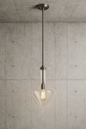 Light Society Sienna 1 Light Modern Bronze Pendant with Seeded Glass Shade LS C263 BZ SD/313593434 812449031541 Light Society