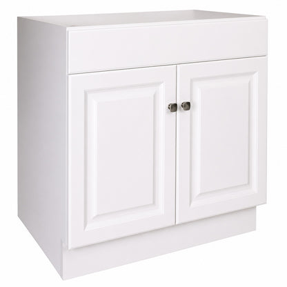 Design House Wyndham 30 in 2 Door Bath Vanity Cabinet Only in White Ready to Assemble