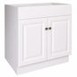 Design House Wyndham 30 in 2 Door Bath Vanity Cabinet Only in White Ready to Assemble