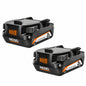 RIDGID 18V Compact Lithium Ion Battery 2 Pack AC8400802P