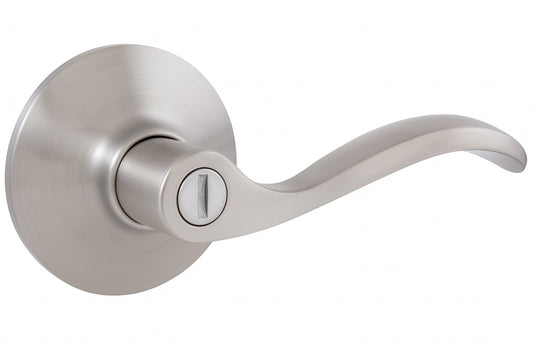 Naples Satin Nickel Bed and Bath Door Handle Contractor Pack 32LYEX201BD6