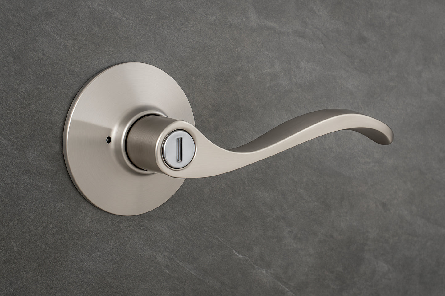 Naples Satin Nickel Bed and Bath Door Handle Contractor Pack 32LYEX201BD6