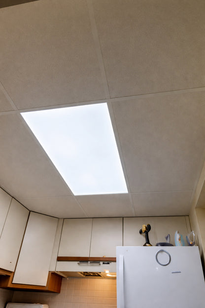 Metalux 2 ft x 4 ft 4500 Lumens Integrated LED Flat Panel Light 4000K