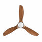Home Decorators Collection Marlon 66 in Integrated LED Indoor Natural Iron Ceiling Fan with Light and Remote Control YG825 NI