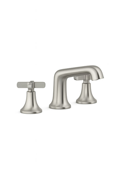 KOHLER Setra 8 in. Widespread 2-Handle Bathroom Faucet in Vibrant Brushed Nickel
