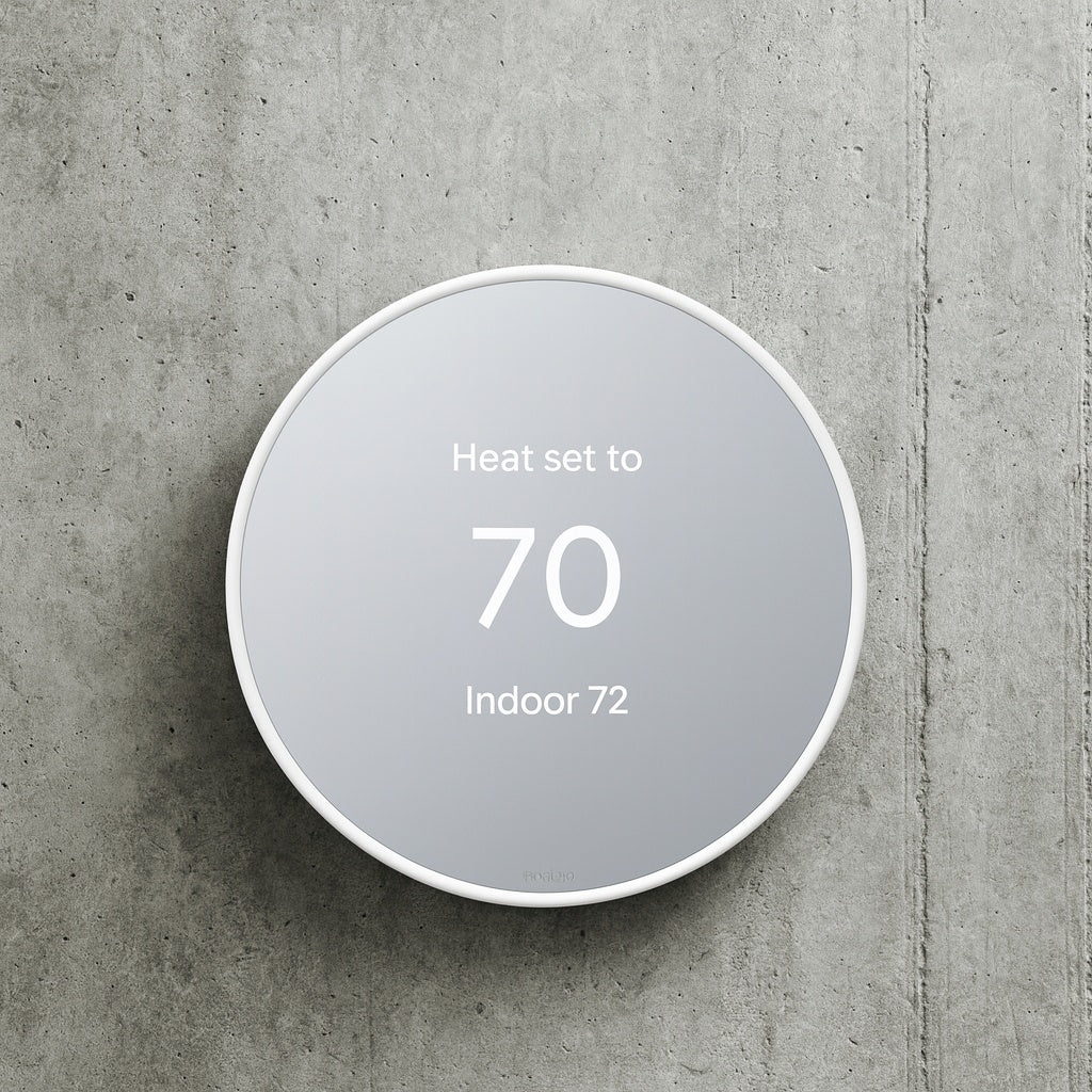 Thermostat Smart Programmable Wi Fi Thermostat Snow GA01334 US