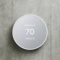 Google Nest Thermostat Smart Programmable Wi Fi Thermostat Snow GA01334 US