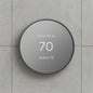 Nest Thermostat - Smart Programmable Wi-Fi Thermostat - Charcoal