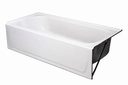 Bootz Industries Aloha 60 In X 30 In Alcove Soaking Bathtub With Right Drain In White