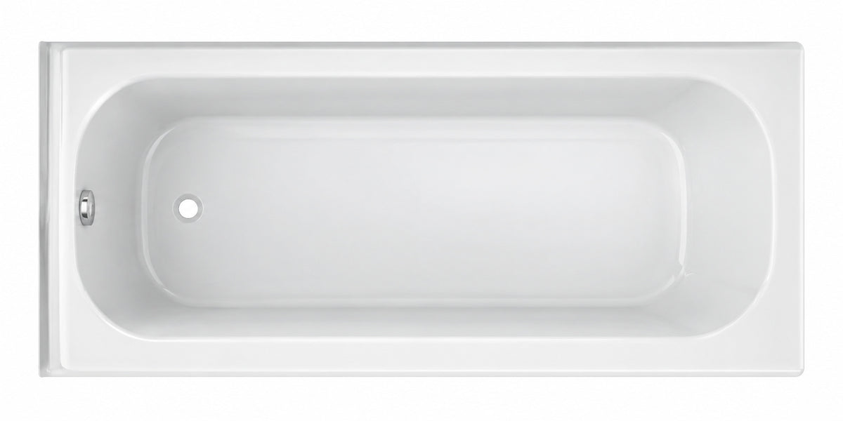 Bootz Industries Aloha 60 in x 30 in Alcove Soaking Bathtub with Left Drain in White 011 3365 00