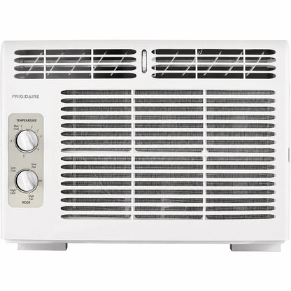 Frigidaire 5 000 BTU Window Air Conditioner Cools 150 sq ft with Mechanical Controls in White 115V FFRA051WAE
